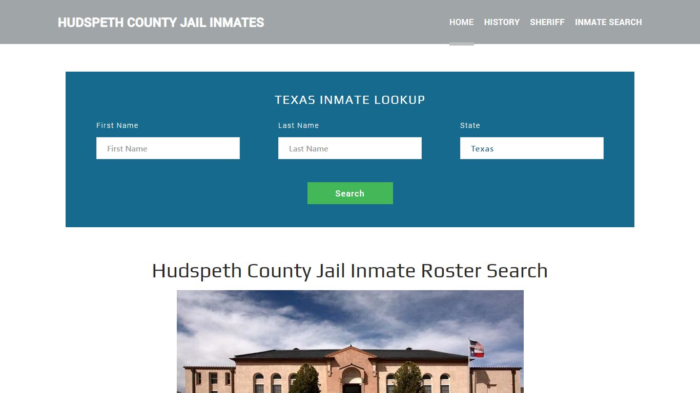 Hudspeth County Jail Inmate Roster Lookup, Sierra Blanca, TX